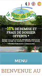 Mobile Screenshot of campingleparc.fr